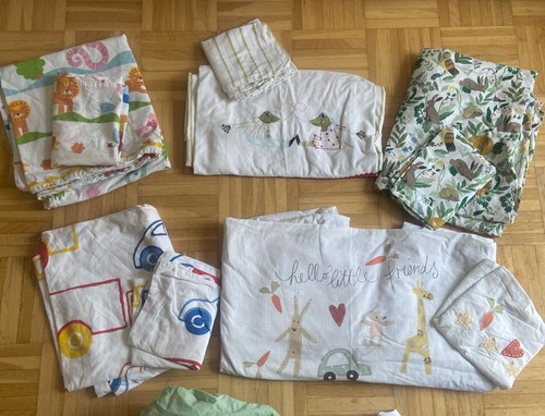 Ikea baby bettwäsche set - 5x, baby-bettwäsche-set