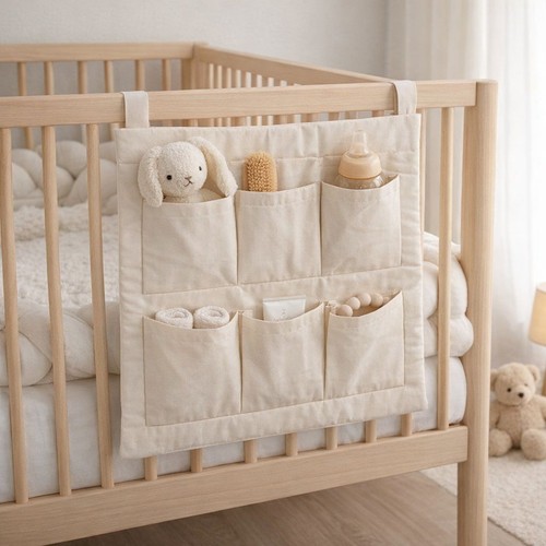 Betttasche 95x95 beige - betttasche,